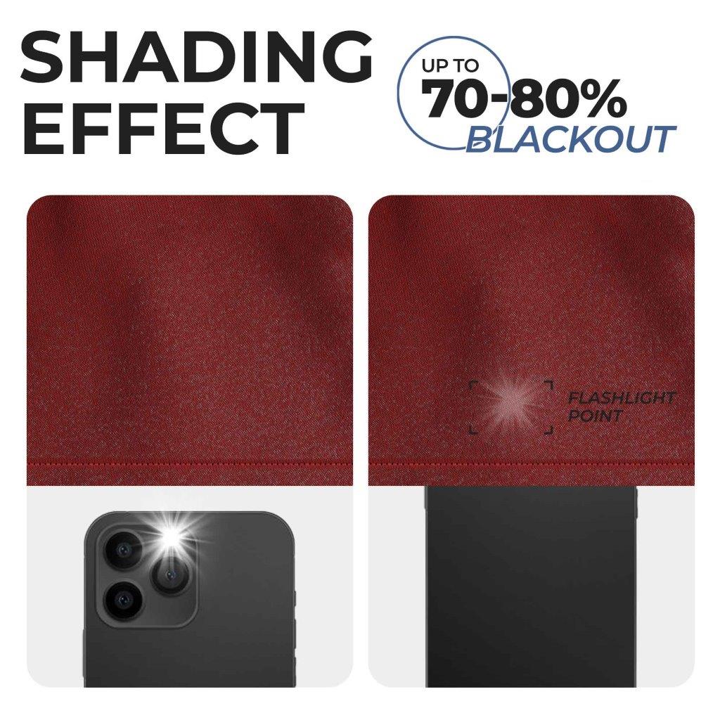 Premium Blackout Curtains with Grommet Top - Solid Modern Window Treatment for Bedroom & Living Room - Noise Reducing & Thermal Insulated Drapes for Better Sleep & Energy Efficiency