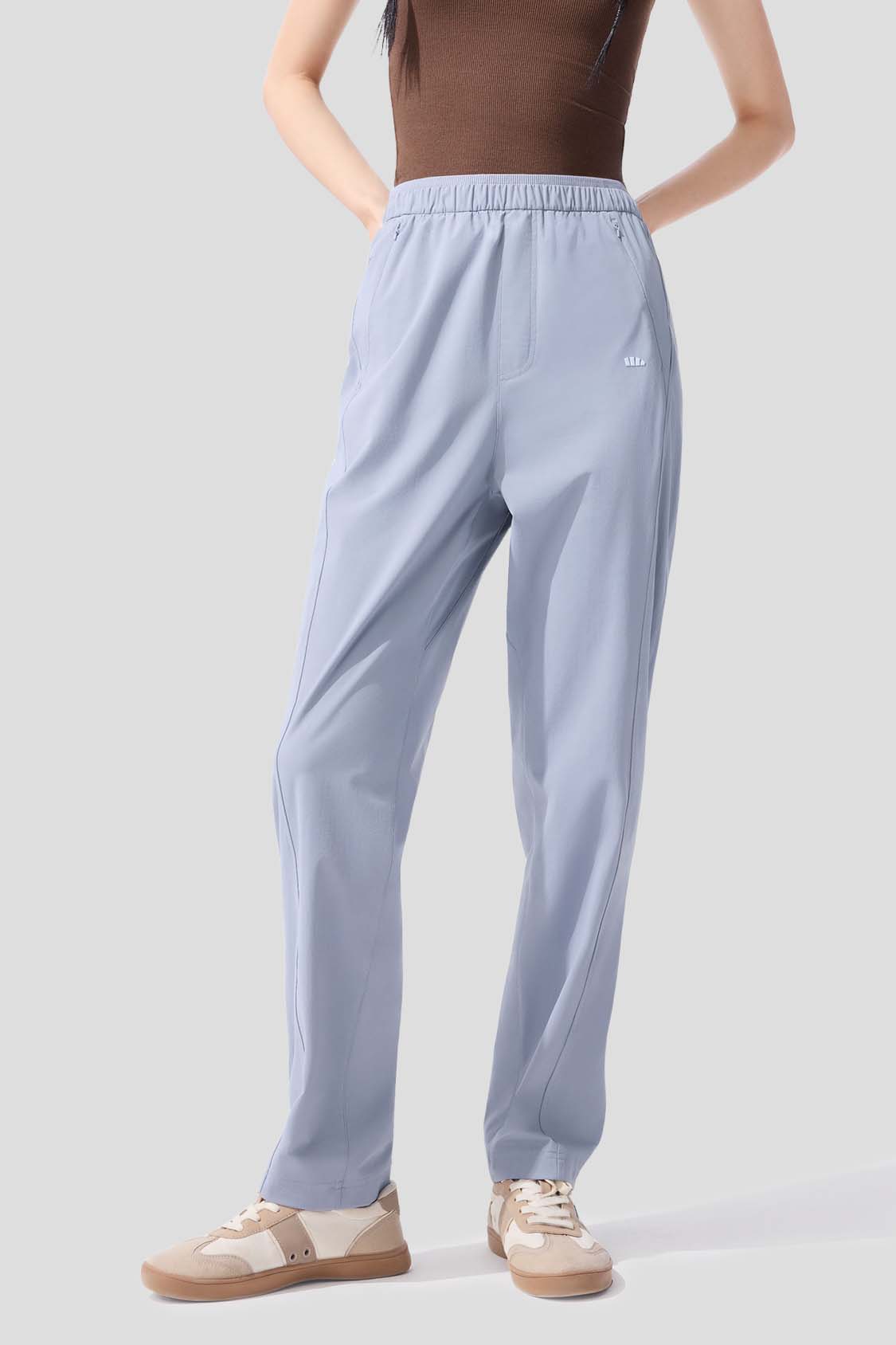 Chill Women's Cooling Quick Dry Straight Pants UPF50+ Sun Protection - Perfect for Hiking, Yoga, Travel & Summer Outdoor Activities