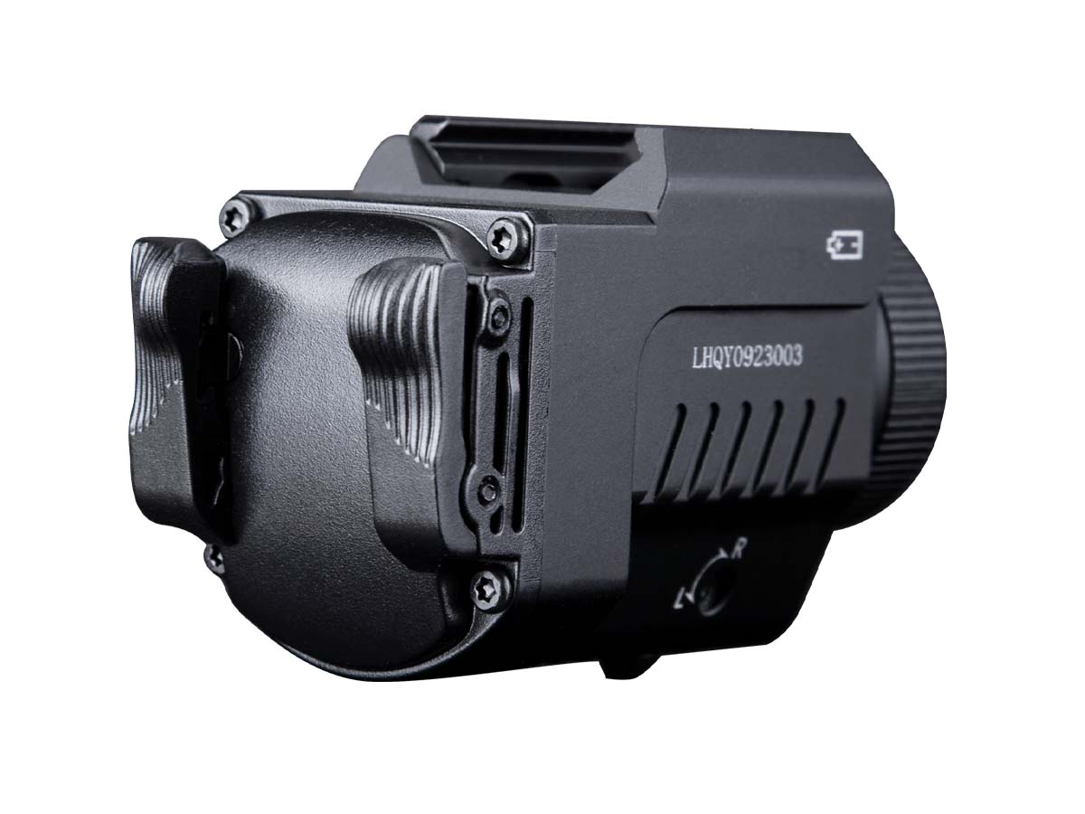 Fenix GL22 Tactical Flashlight with Red Laser Sight - Compact Weapon Light for Pistols, Rifles & Hunting - Perfect for Home Defense, Law Enforcement & Outdoor Adventures