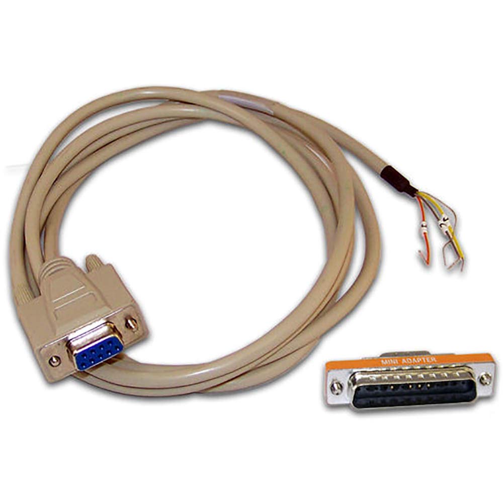 Ohaus 80252584 RS-232 Cable and Adapter for Printer 11901-47 | Defender Series | Compatible with Ohaus Scales & Printers | Lab & Industrial Use