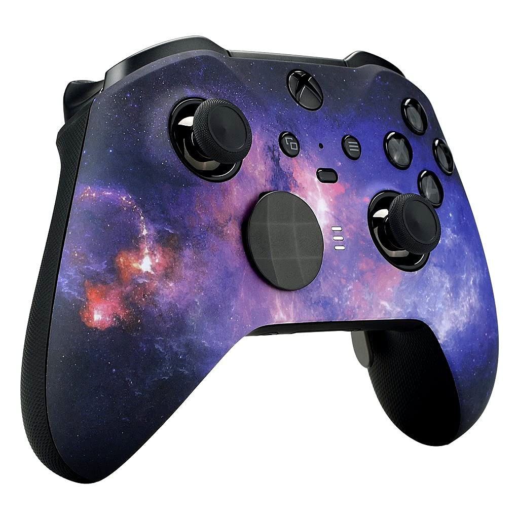 Wordene Elite Series 2 Modded Rapid Fire Controller for Xbox One, Series X|S, PC & Mobile - Enhanced Gaming Performance for FPS, Battle Royale & Shooter Games (Galaxy Design) - Perfect for Competitive Gaming & Esports Tournaments
