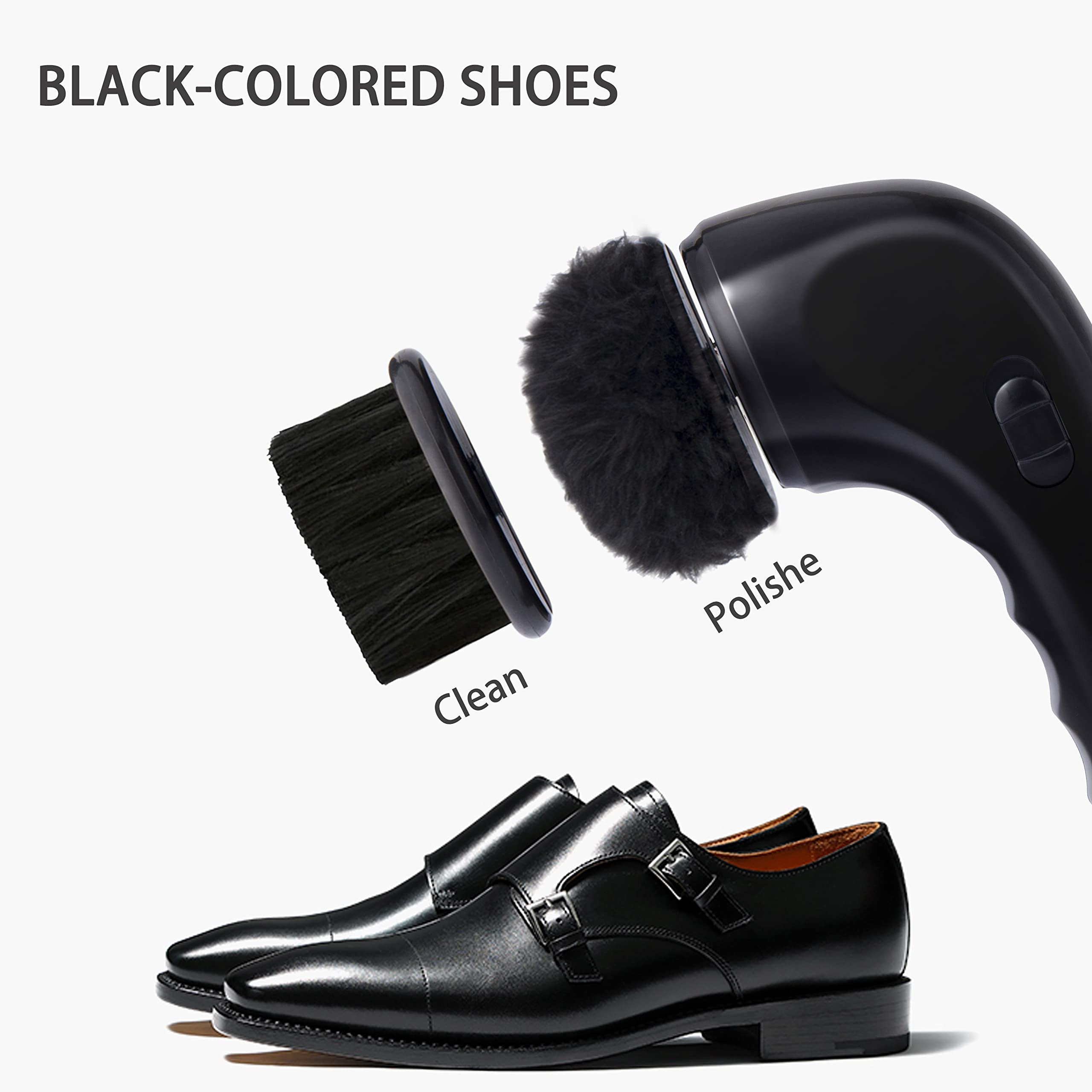 Electric Shoe Cleaner & Polisher Brush - USB Powered Portable Leather Cleaning Kit for Shoes, Sneakers & Boots | Perfect for Travel, Home & Office Shoe Care