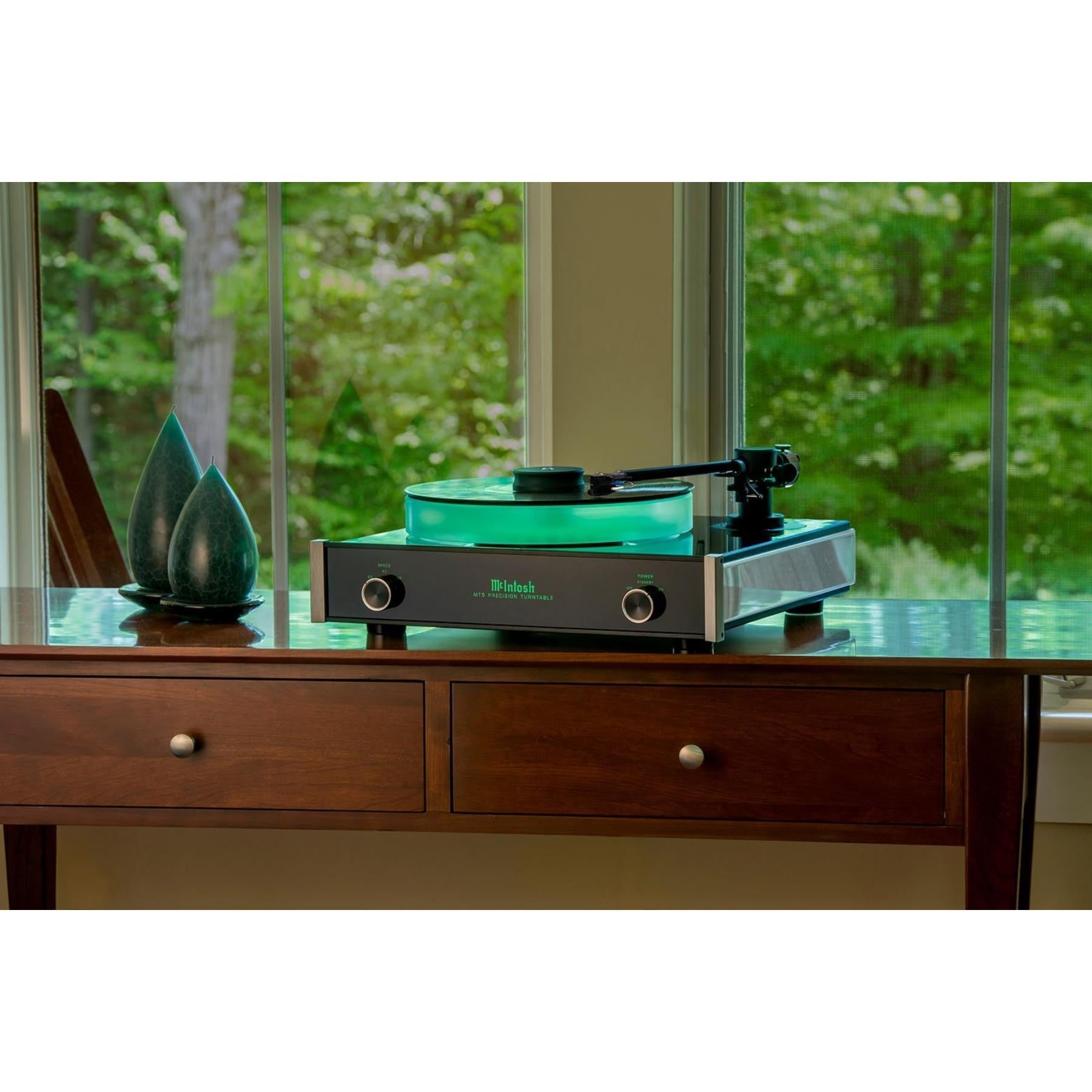 McIntosh MT5 Precision Turntable - High-End Audiophile Turntable with Premium Sound Quality | Perfect for Vinyl Record Collectors & Home Audio Enthusiasts