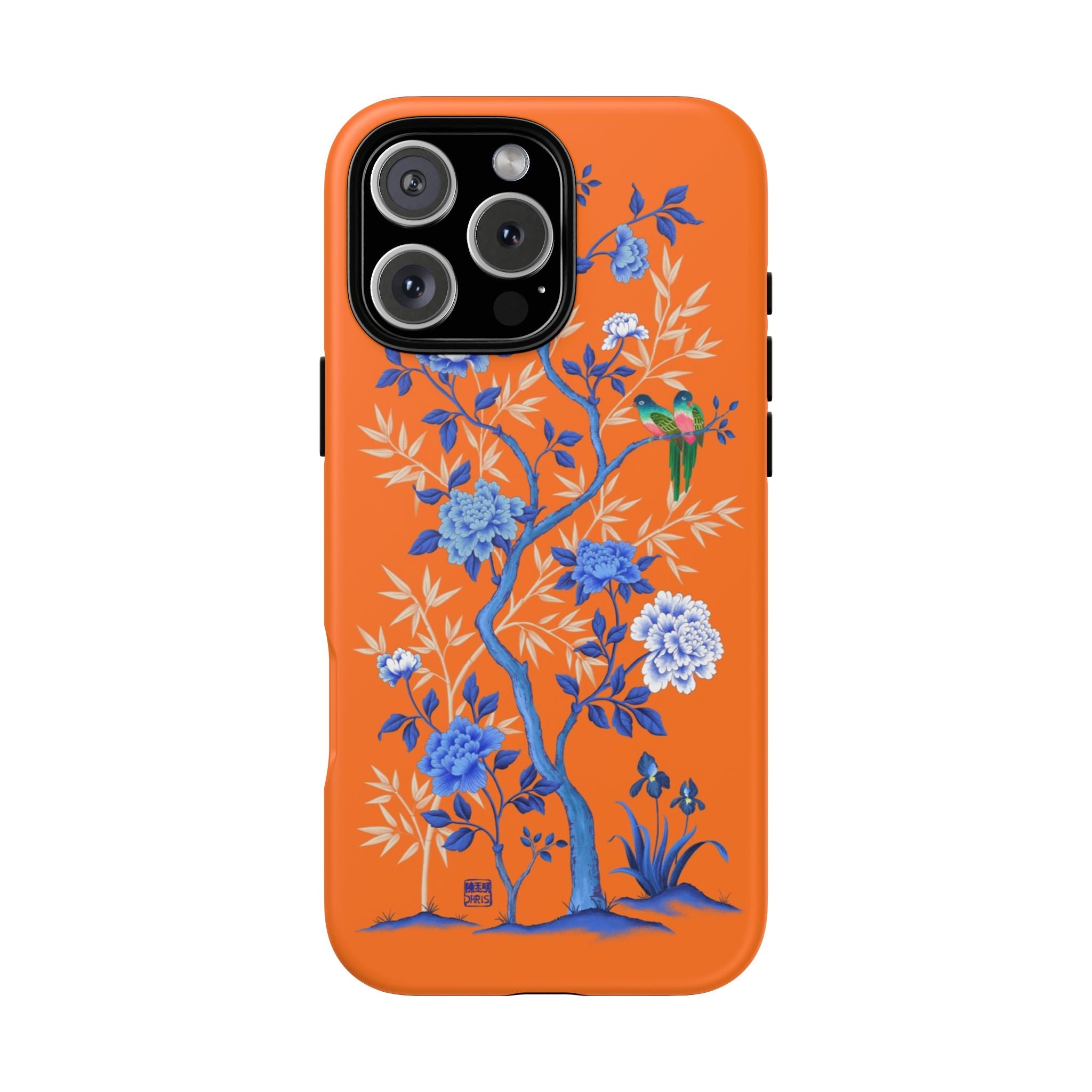 The Lovers Orange iPhone Case - Trendy Protective Cover for iPhone 13/14/15 Pro Max - Perfect for Couples, Gifts & Everyday Use