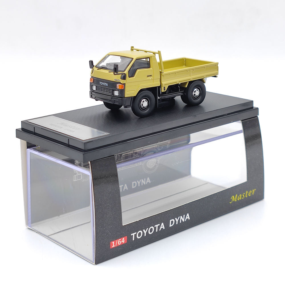 1:64 Scale Toyota Dyna Light Truck Diecast Model - Double Row Seats, Metal Chassis, Collectible Toy Car for Hobbyists | Perfect Gift for Car Enthusiasts & Display for Office/Home Decor