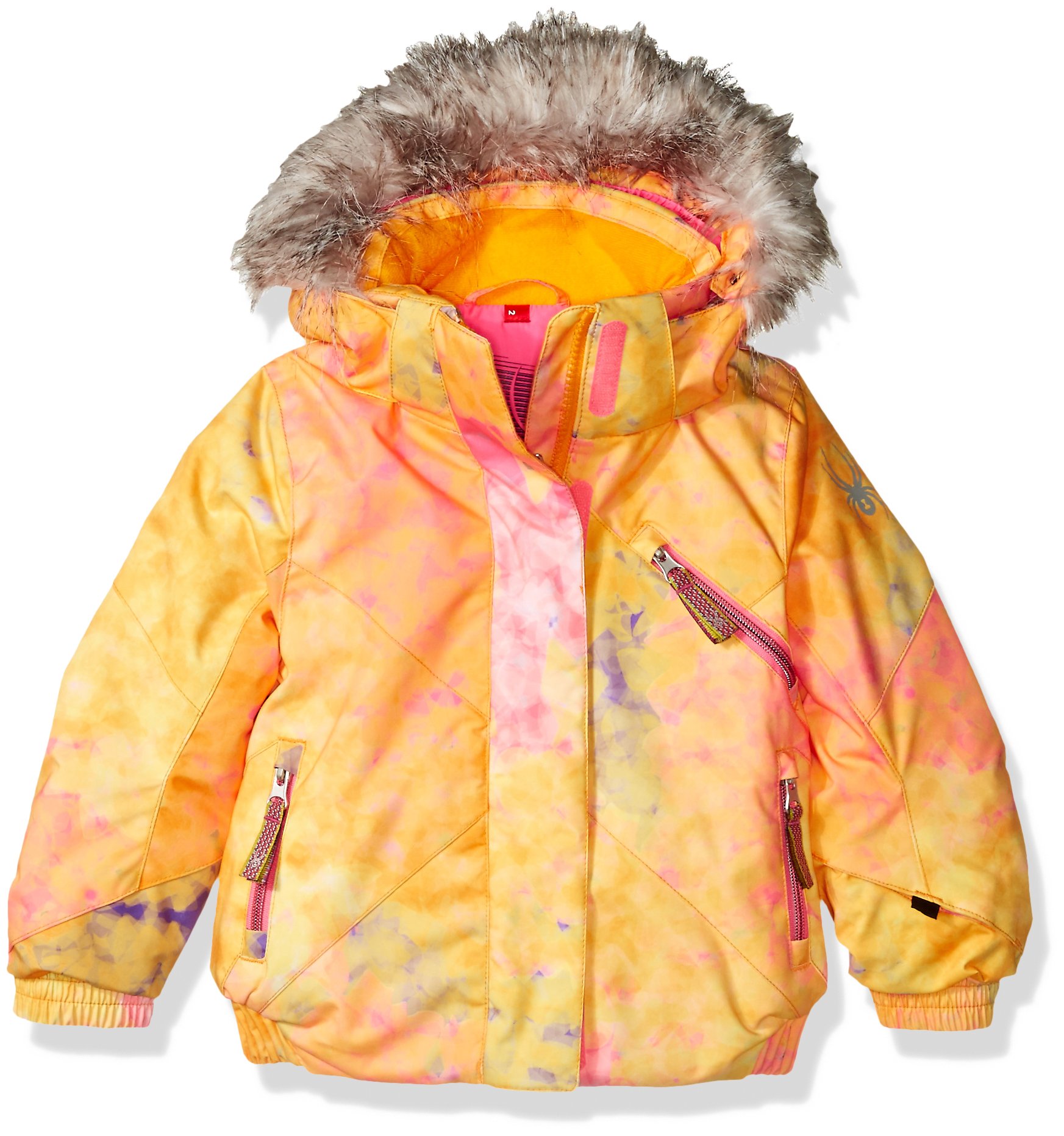 Spyder Girls Bitsy Lola Jacket - Waterproof Winter Coat for Kids, Lightweight Insulated Snow Jacket for Girls - Perfect for Skiing, Snowboarding & Outdoor Winter Activities