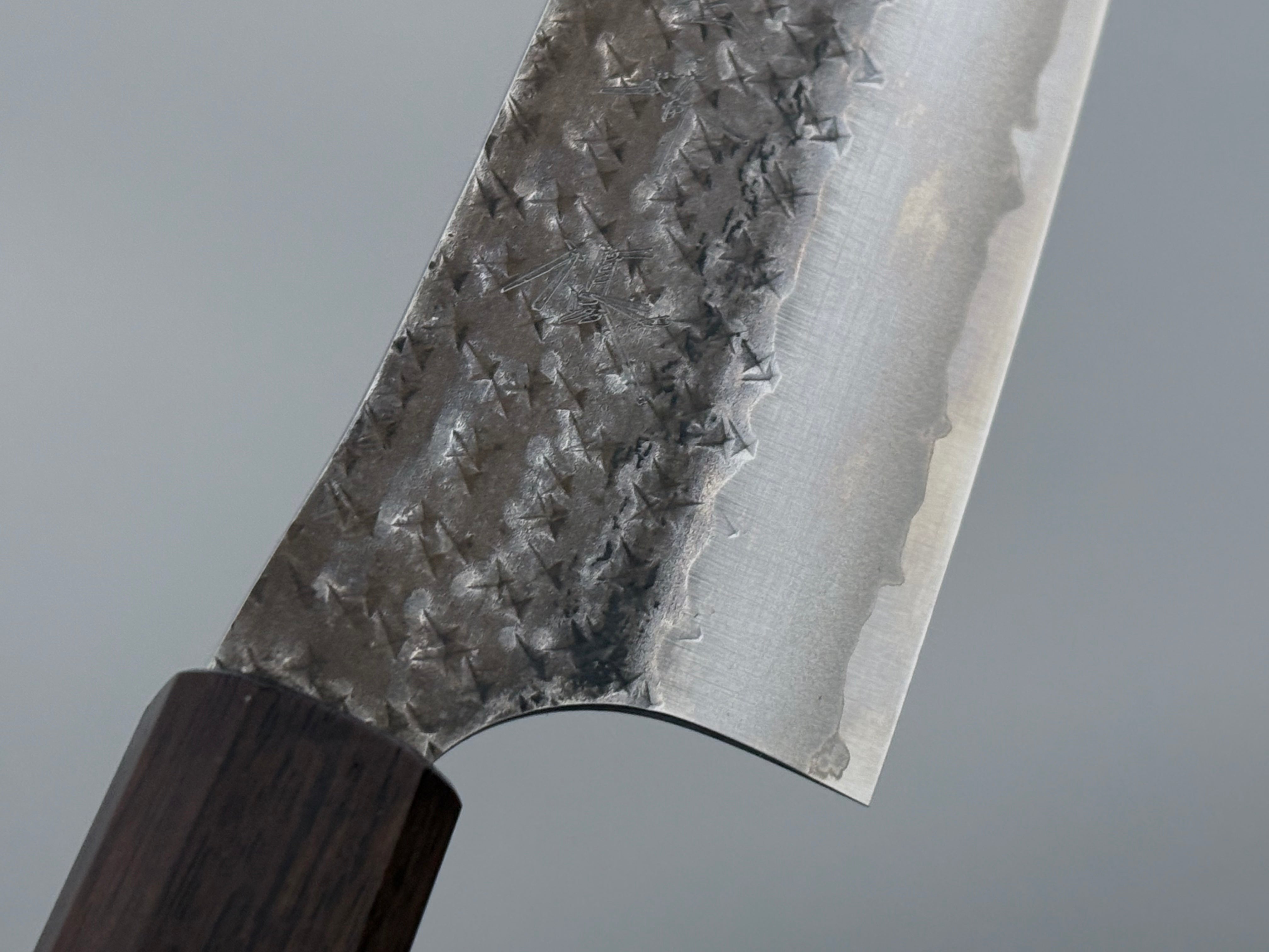 Yu Kurosaki Kokusen Santoku Knife - 7 Inch Japanese Damascus Steel Chef Knife for Slicing, Dicing & Mincing - Perfect for Home Kitchen & Professional Cooking