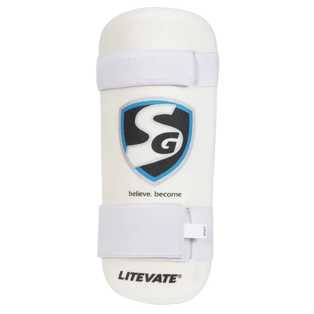 SG Litevate Cricket Batting Elbow Guard - Lightweight Protective Gear for Cricket Players - Perfect for Practice, Matches & Training Sessions