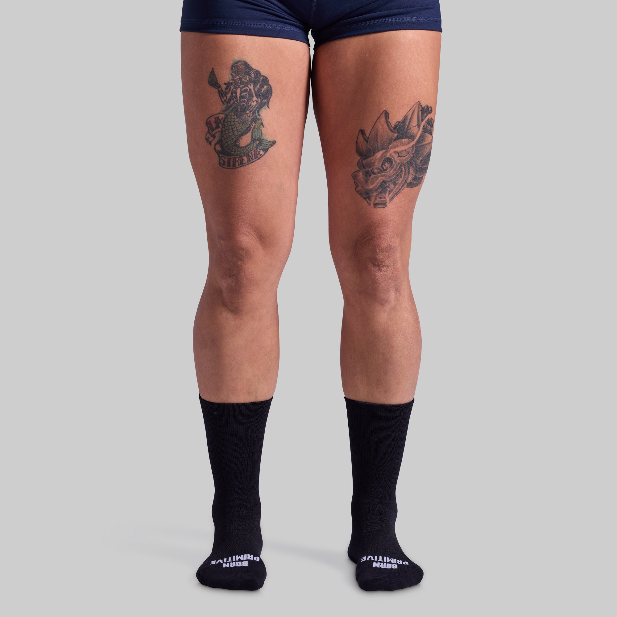 High-Performance Crew Socks 3-Pack - Moisture Wicking & Breathable Athletic Socks for Men & Women (Black) - Ideal for Running, Gym Workouts & Everyday Comfort