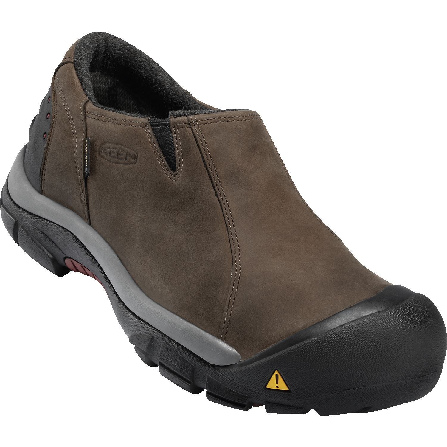 KEEN BRIXEN LOW WP Men's Waterproof Hiking Shoes Slate Black - Lightweight & Durable for Outdoor Adventures, Trail Walking & Travel