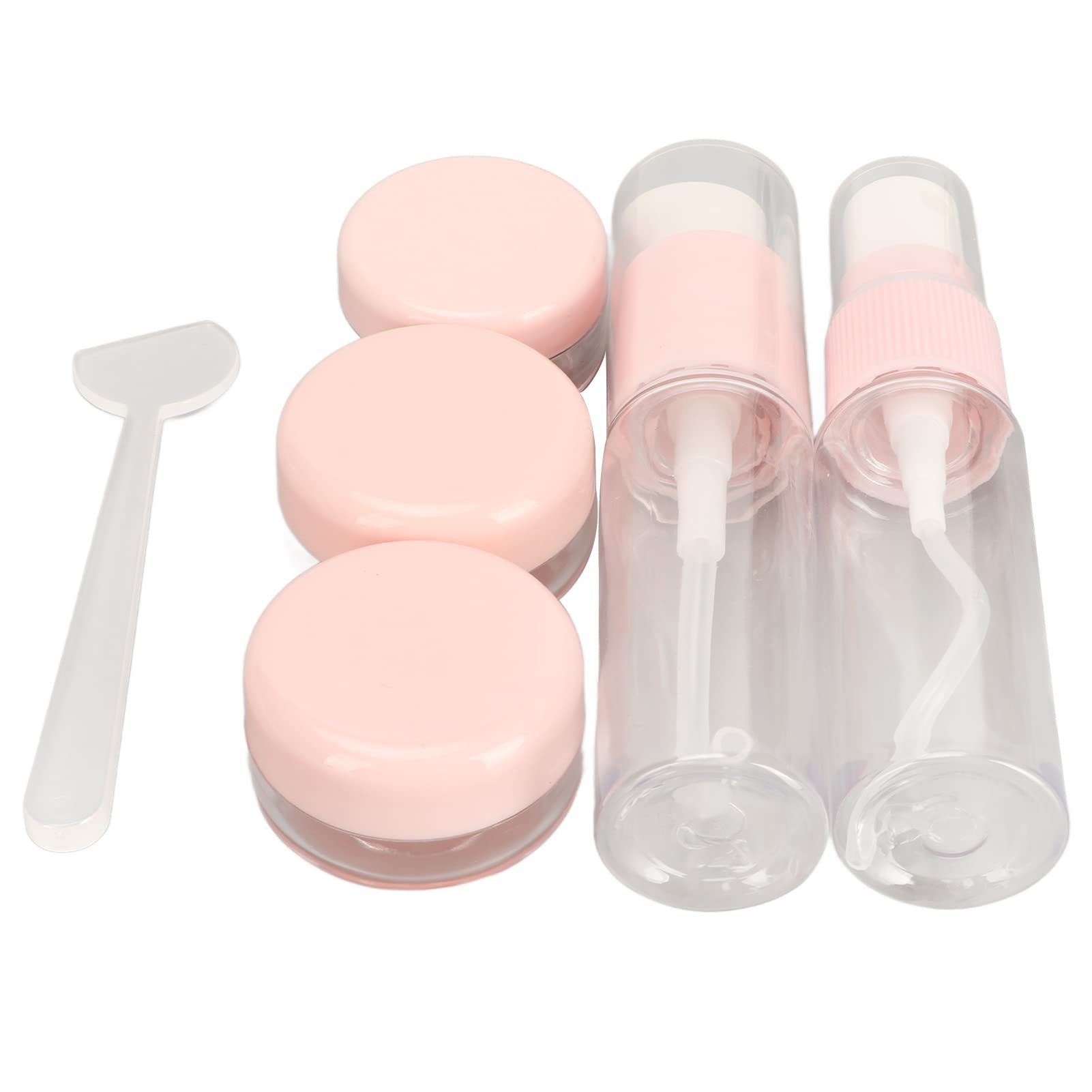 Premium Travel Bottles Kit - Leakproof Refillable TSA Approved Toiletry Containers Set (3oz/100ml) for Shampoo, Lotion & Cosmetics | Portable Transparent Odorless Flight Size Bottles - Perfect for Air Travel, Gym & Vacation Essentials