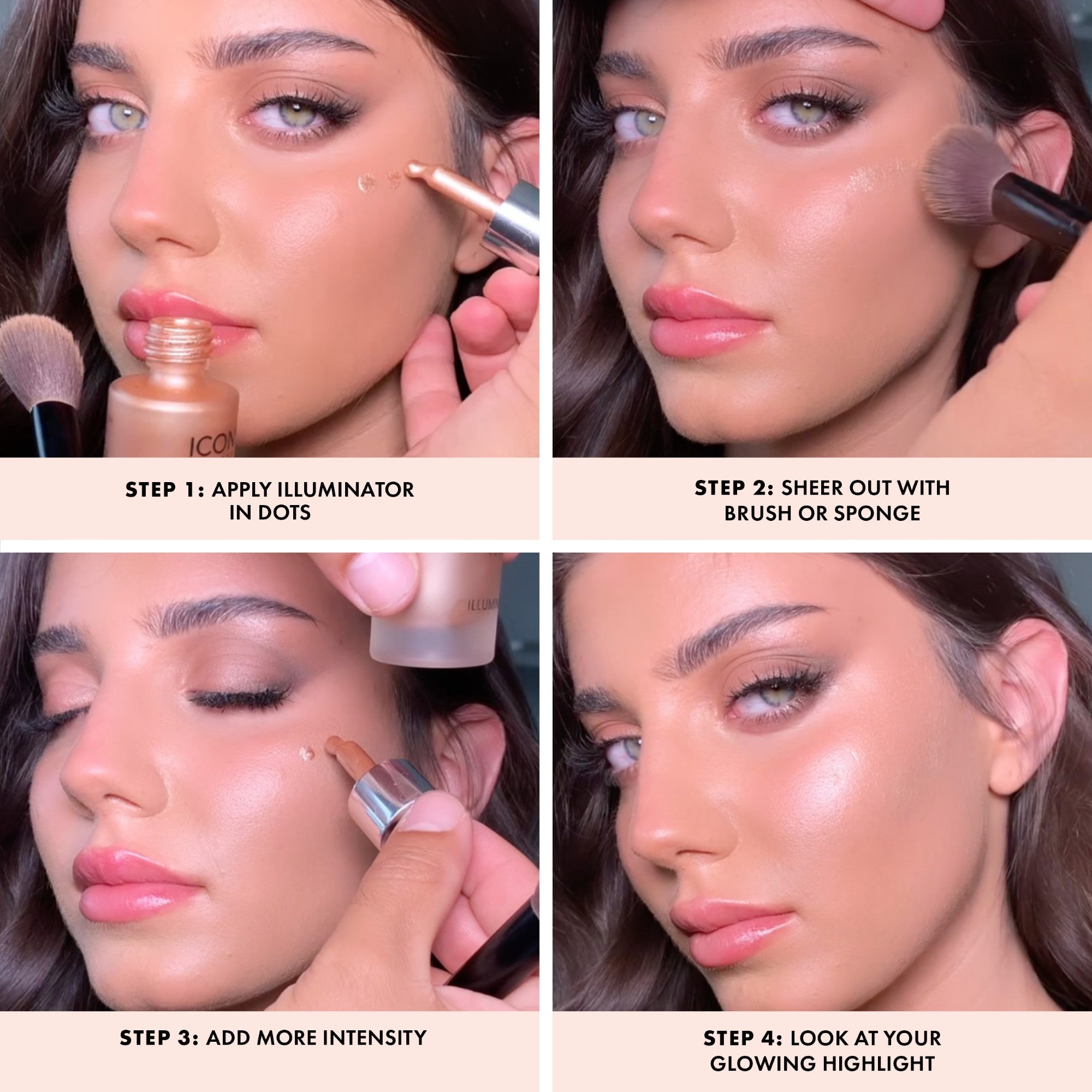 Professional Illuminator Prep Set & Glow Bundle for Flawless Skin - Perfect for Makeup Artists & Skincare Enthusiasts