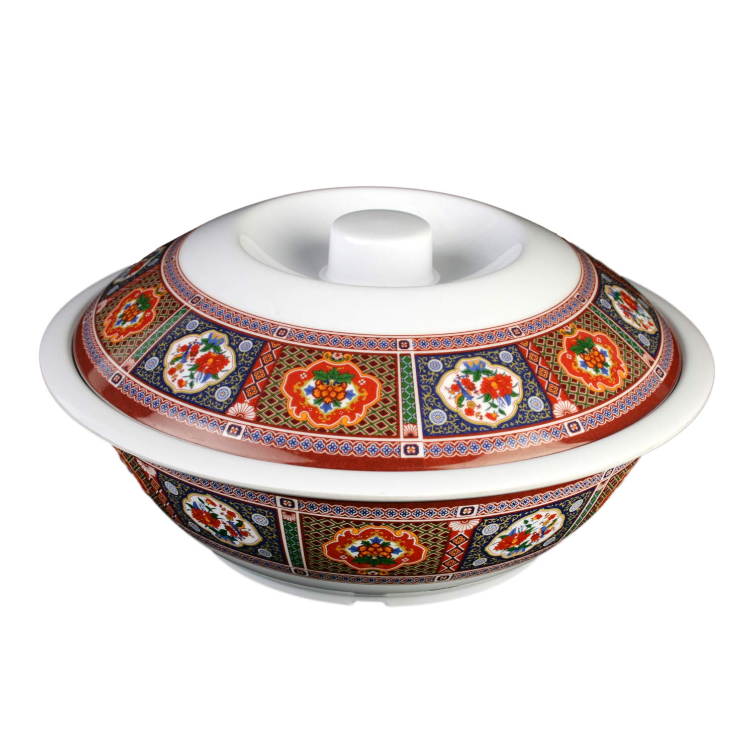 Peacock Melamine Dinnerware Set - 75 oz 10