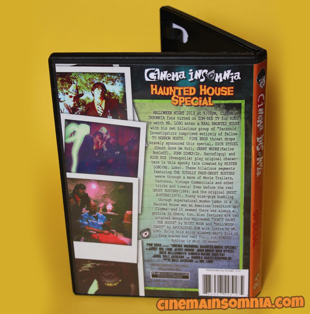 Horror Movie Collection - Cinema Insomnia Haunted House Special Edition DVD | Scary Films for Halloween Parties & Spooky Movie Nights