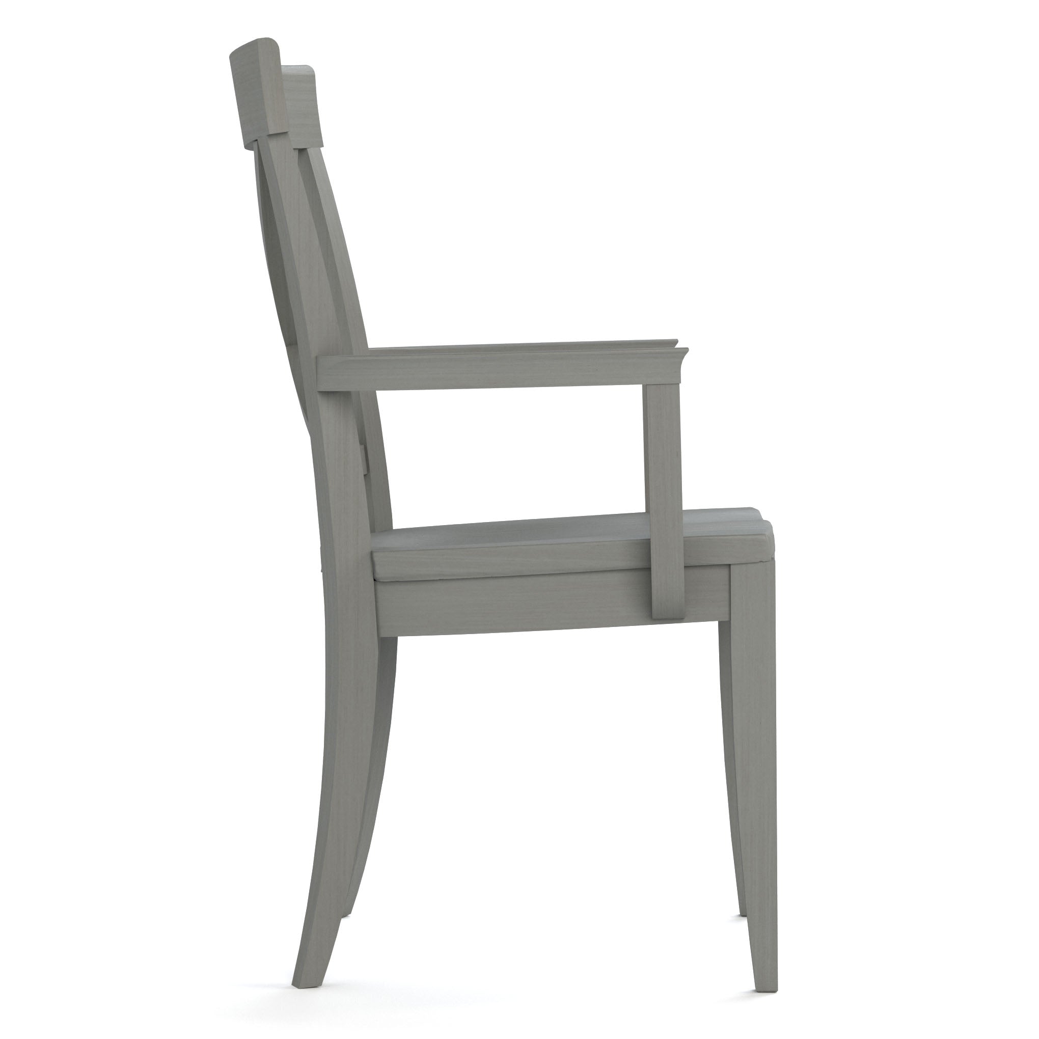 Revere Solid Wood Arm Chair - Modern Dining Room & Living Room Accent Chair for Home & Office Use