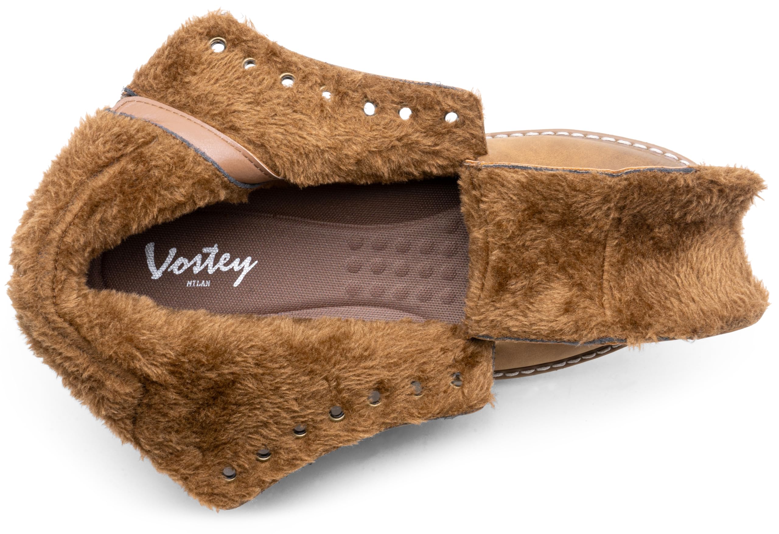 Vostey Men's Waterproof Casual Hiking Chukka Boots - Comfortable Outdoor Walking Shoes for Hiking, Camping & Everyday Wear