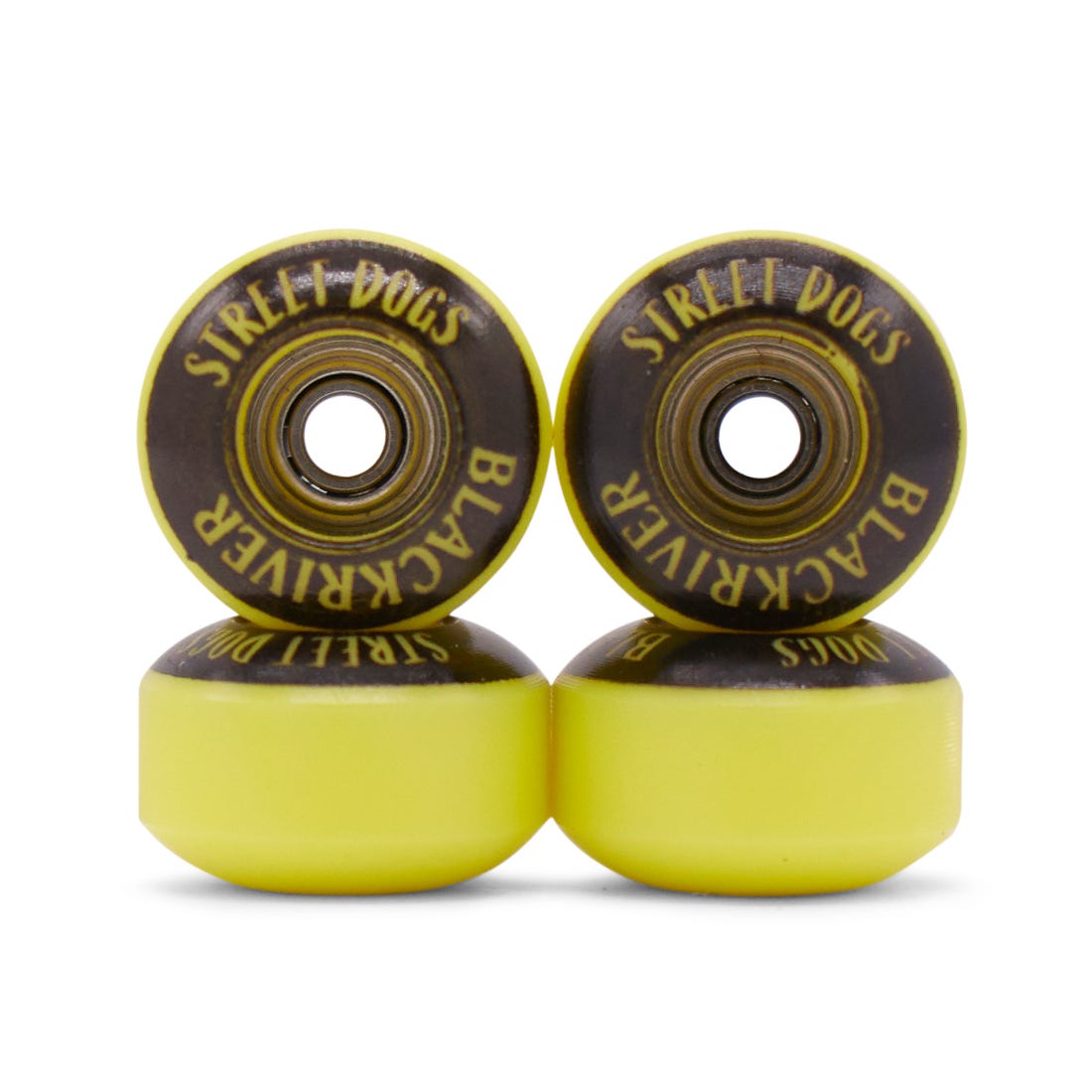 Premium Blackriver Street Dogs Fingerboard Wheels - High-Performance Skateboard Mini Wheels for Fingerboarding Tricks & Competitions - Perfect for Pro Skaters & Collectors