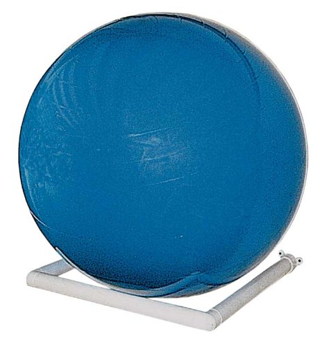 2-Pack White Wall-Mount Storage Racks for Exercise Balls | Space-Saving Gym Equipment Organizer for Home & Commercial Fitness Studios
