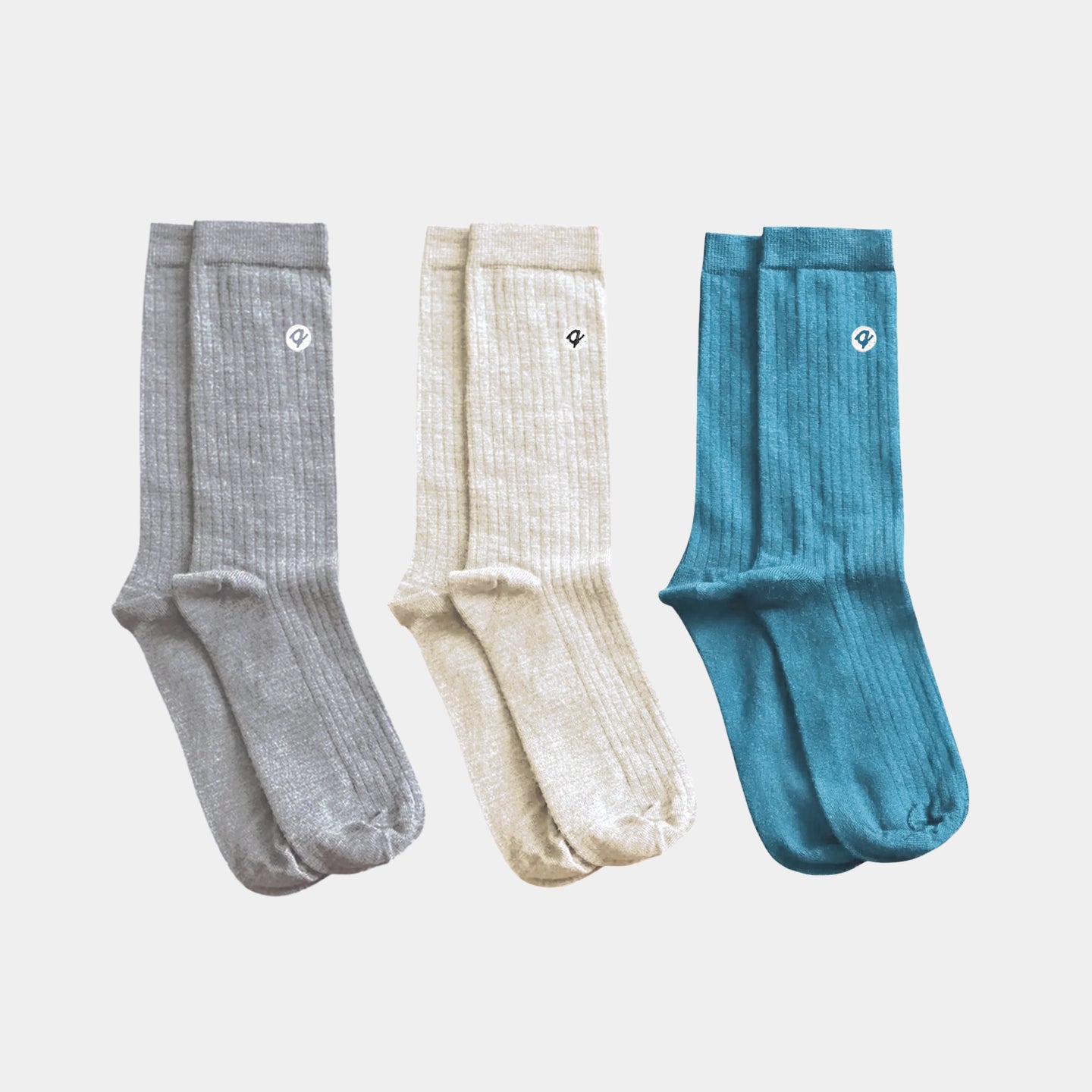 Premium Merino Wool & Cotton Blend Lightweight Adult Socks - 3 Pairs Pack for Men & Women - Perfect for Hiking, Travel & Everyday Comfort