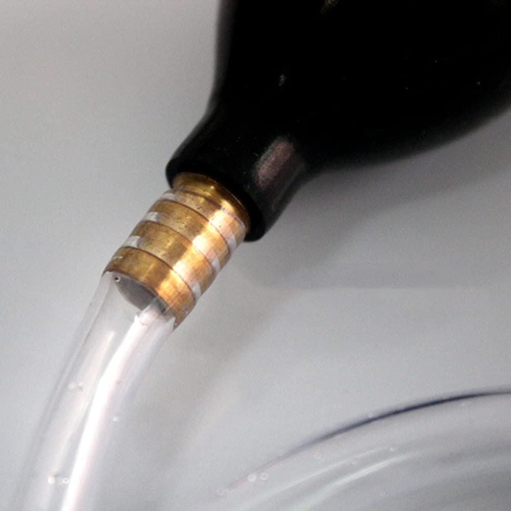 YOUNGFLY Manual Hand Pump Siphon for Gasoline, Diesel, Water Transfer - Ideal for Aquariums, Fish Tanks, Pools, and Fuel Storage | Portable Liquid Transfer Solution for Home, Garage, and Outdoor Use