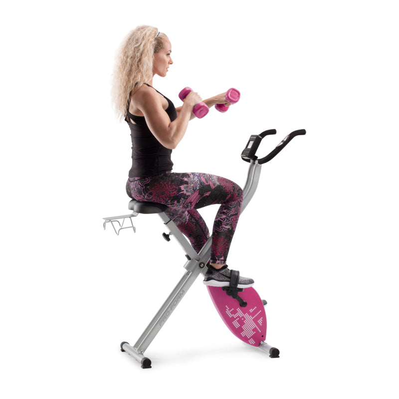 ProForm X Bike Elite Exercise Bike - Pink (PFEX78918P) | Indoor Cycling Bike for Home Gym, Cardio Workout & Weight Loss