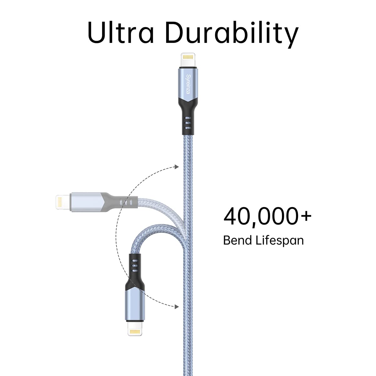 MFi Certified iPhone Charger 2-Pack - 6FT Nylon Braided Lightning Cable Fast Charging Cord for iPhone 14/13/12/11 Pro Max/XS/XR/X/8/7/6/Plus/SE & iPad - Perfect for Home, Office, Car & Travel Charging