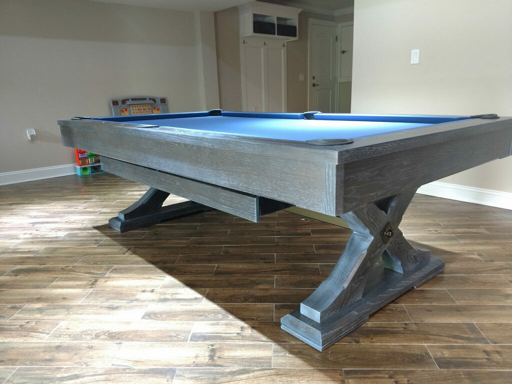 Olhausen Tustin Pool Table - Premium 8-Foot Billiard Table for Home & Game Room | Perfect for Family Fun & Professional Play