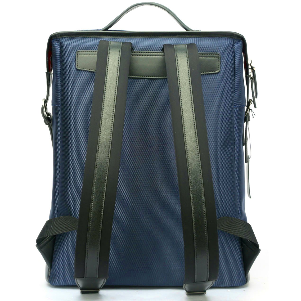 BURGAN The Upright Unisex Slim 15 Inch Business Backpack - Water-Resistant Ballistic Nylon Laptop & Tablet Bag for Work, Travel & Daily Commute