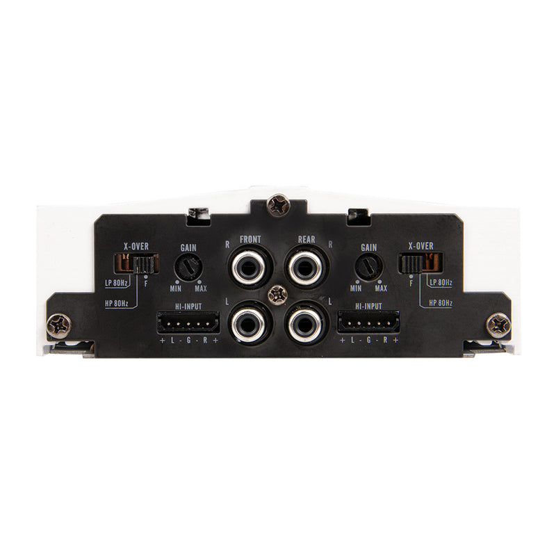 Power Acoustik MSA4 1300D Monoblock Car Amplifier - 1300W Max Power, 1 Ohm Stable, High-Performance Bass Boost - Perfect for Car Audio Systems & Subwoofers