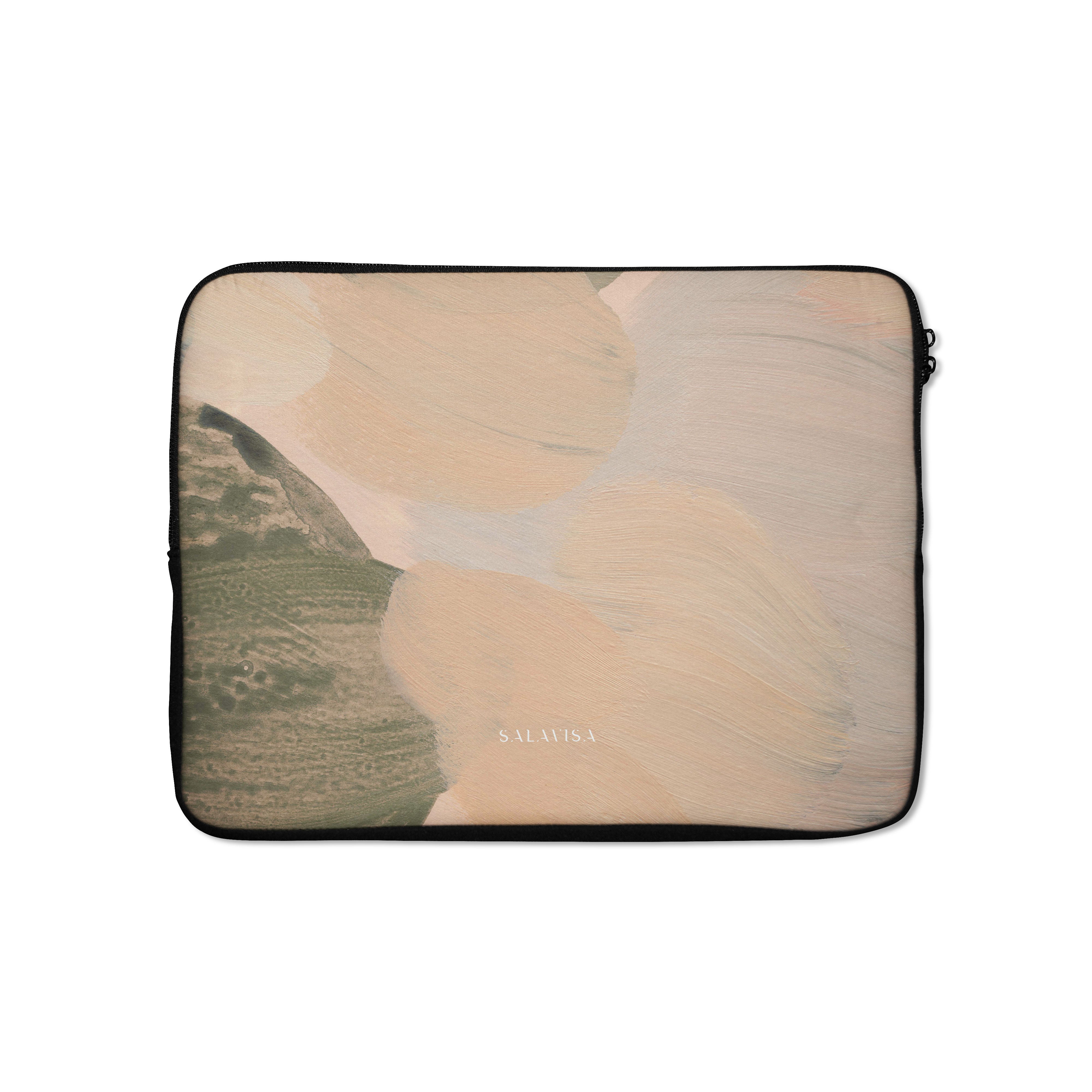 Premium Sunny Canvas Laptop Sleeve - Waterproof & Shockproof Protective Case for 13-15 Inch MacBook, Laptops - Perfect for Office, Travel & School Use