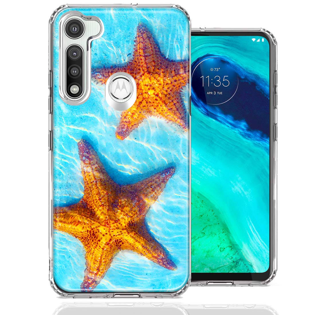 Motorola Moto G Fast Phone Case - Starfish Design for Protection & Style | Perfect for Beach & Outdoor Use