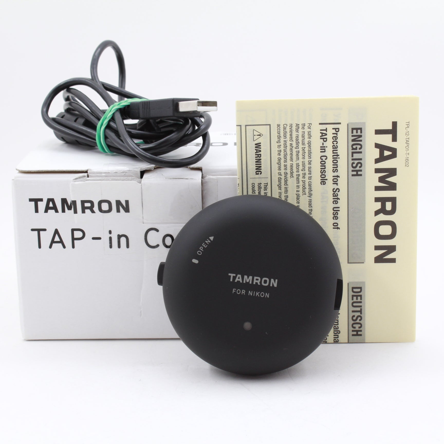 Tamron TAP-in Console for Nikon F Mount Lenses - Firmware Update & Customization Tool for DSLR Photography | Perfect for Lens Calibration & Performance Tuning
