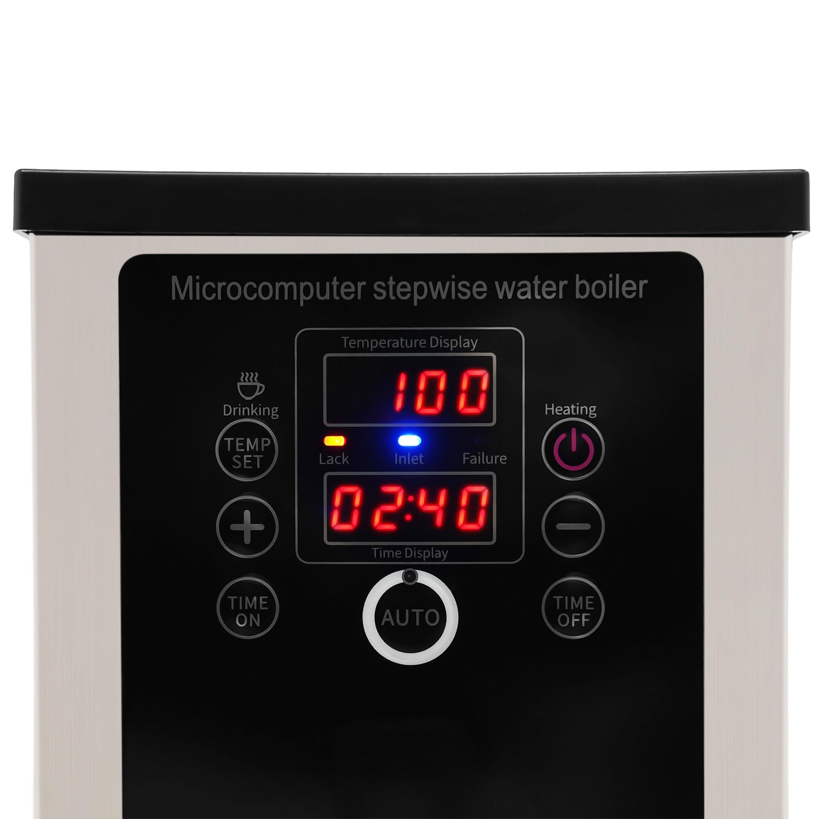 Commercial Electric Hot Water Dispenser 10L/2.64Gal - 2500W Fast Boiling Water Machine for Tea, Coffee, Dessert Shops & Hotels - 25L/H High Capacity - Perfect for Busy Cafes, Restaurants and Catering Services