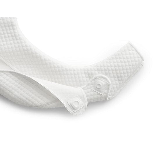 BabyBjorn Baby Carrier Bib for Harmony - Natural White | Soft & Absorbent Drool Bib for Infants | Perfect for Feeding, Outings & Daily Use