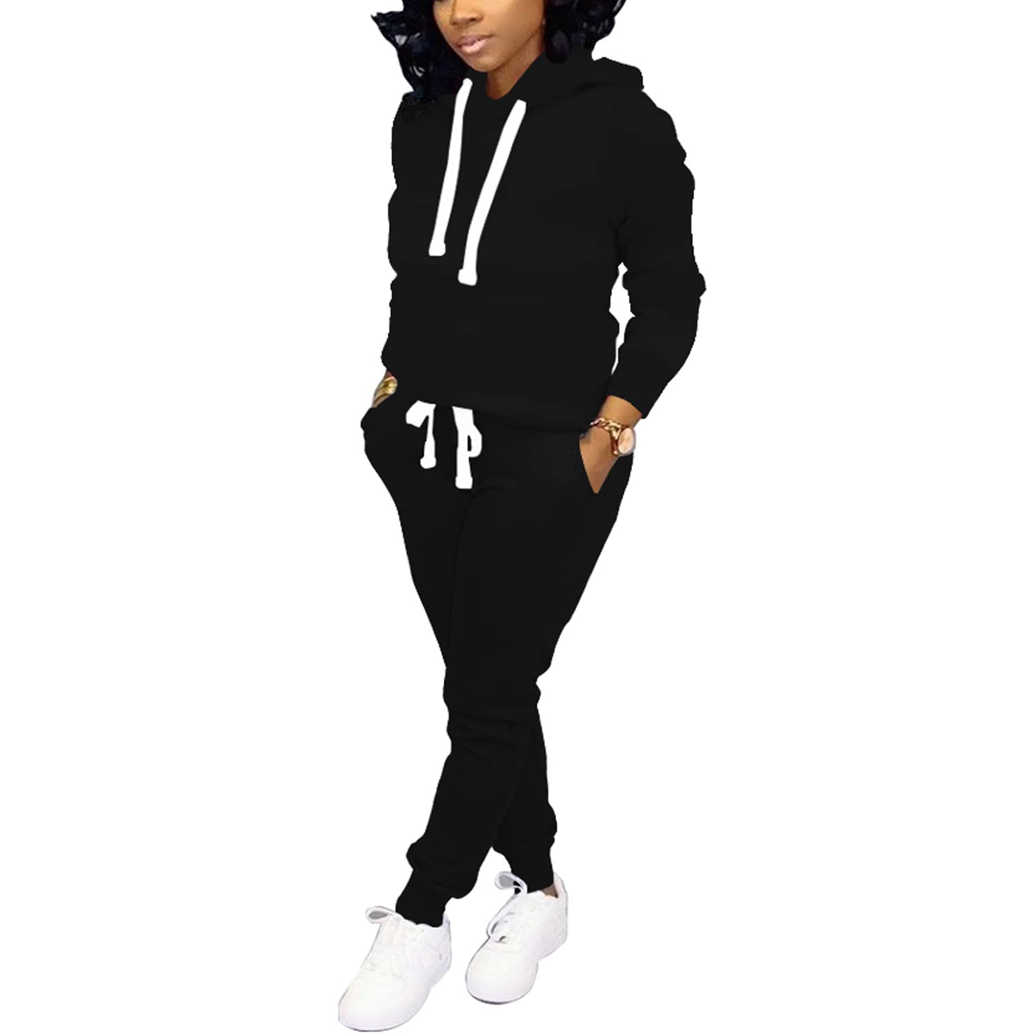 Nimsruc Women's Two Piece Jogging Suits - Casual Lounge Wear Set for Running, Yoga, Gym & Travel - Comfortable Outfits for Women