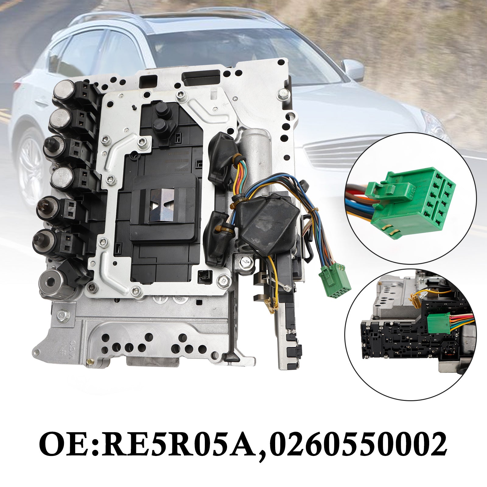 08 Infinite G37 V6 3.7L RE5R05A 0260550002 Valve Body Solenoid TCM Transmission Control Module - Compatible with 2008-2013 Infiniti G37 - Smooth Gear Shifting Solution for Automatic Transmissions