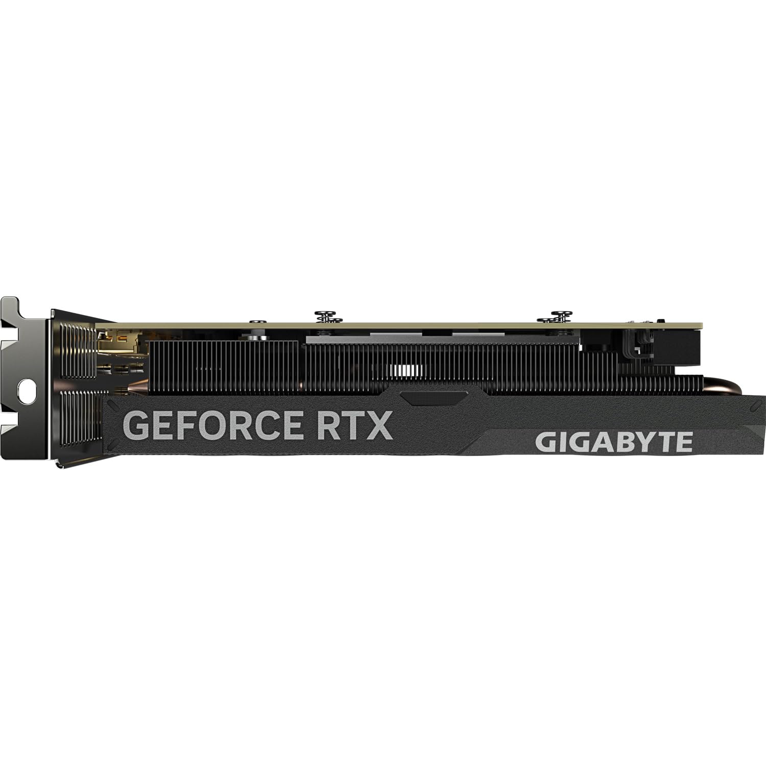 Gigabyte NVIDIA GeForce RTX 4060 OC Low Profile 8GB GDDR6 Graphics Card - 128-bit, PCIe 4.0, 2475MHz Boost Clock, Dual DP 1.4 & HDMI 2.1a, DLSS 3 Support (GV-N4060OC-8GL) - Perfect for Compact Gaming PCs, Home Theater & SFF Builds