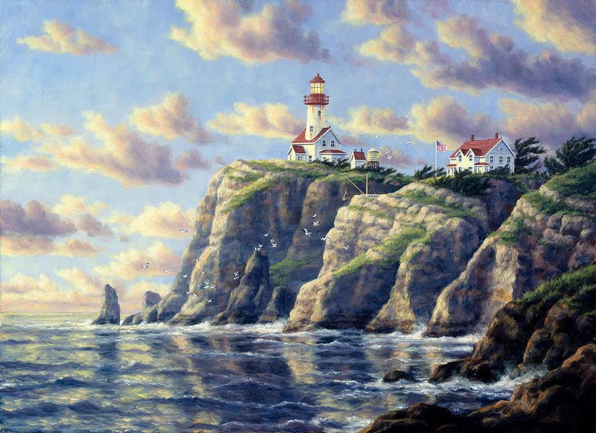 1000 Piece Jigsaw Puzzle - Cape Flattery Scenic Wooden Floor Puzzle for Adults & Teens, Home Decor & Wall Art, Perfect Gift for Puzzle Lovers - Relaxing Family Game Night & Stress Relief Activity