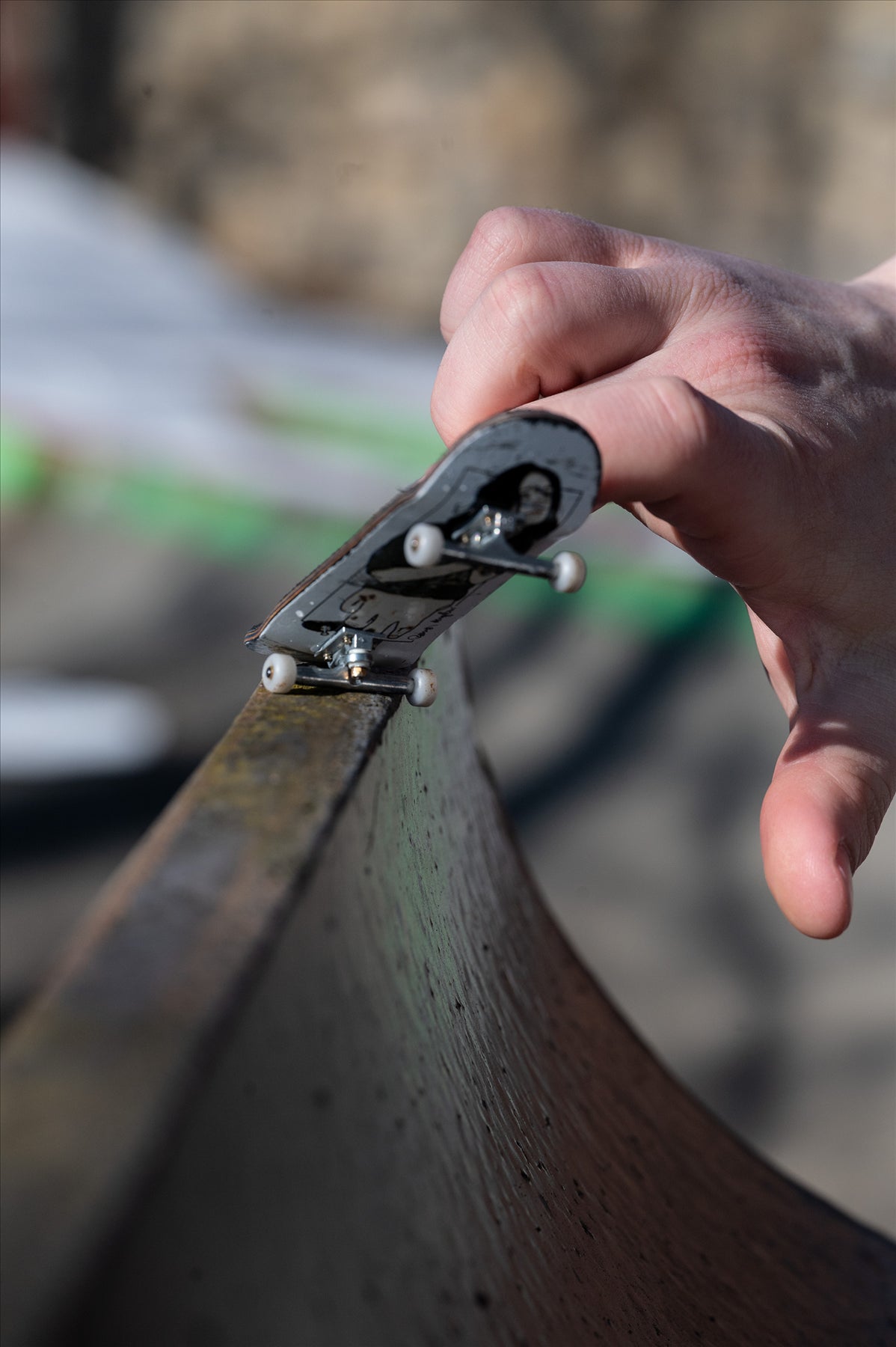 Blackriver Fingerboard 3.0 RAWmon Trucks - Ramon Angelow Signature Finger Skateboard - No Tools Needed for Assembly - Perfect for Skateboard Practice and Collecting