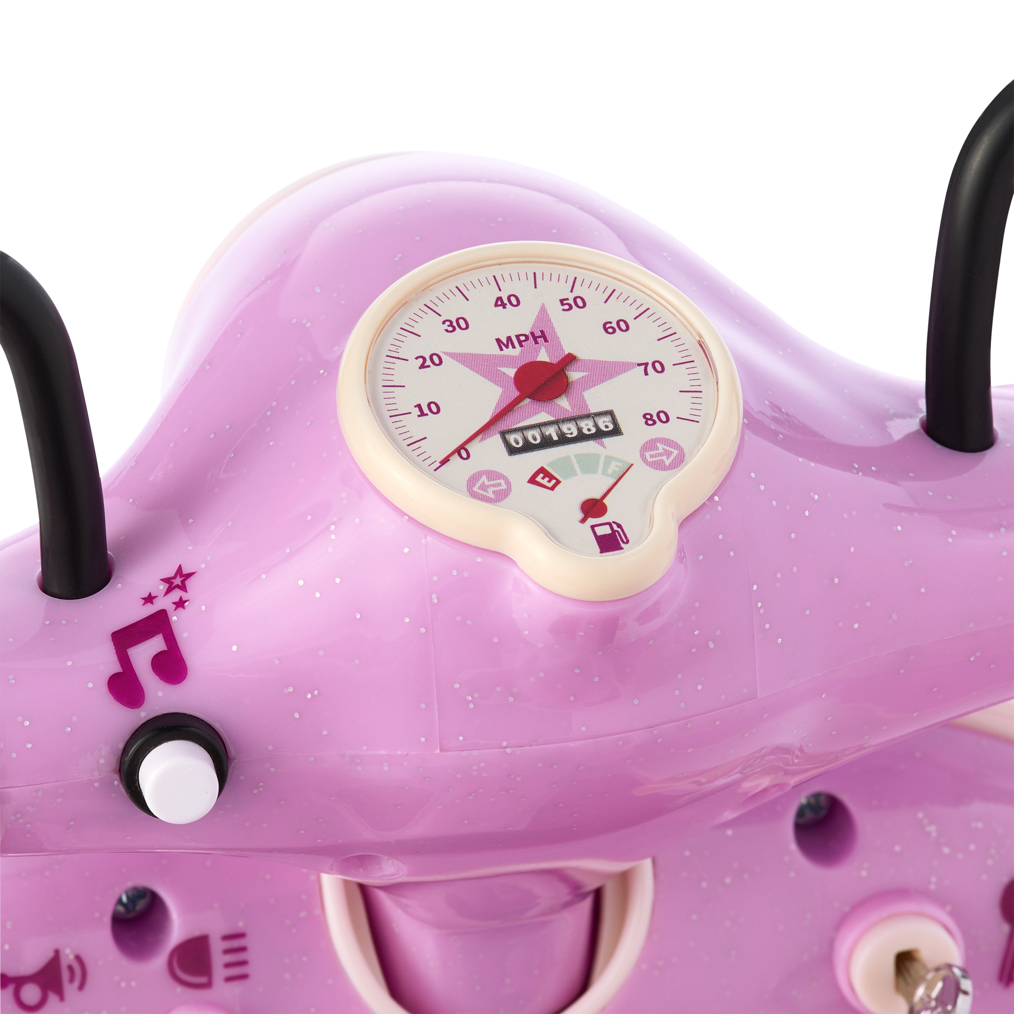 18 Inch Doll Scooter & Sidecar Set - Ride-On Toy for American Girl Dolls - Perfect for Pretend Play and Collectible Display