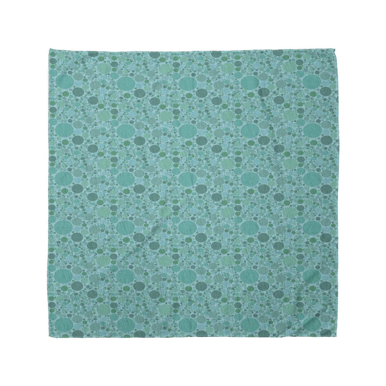 Ambesonne Abstract Bandana with Random Circular Bubbles - Unisex Head & Neck Scarf for Men & Women - Perfect for Outdoor Activities, Music Festivals, and Fashion Accessories