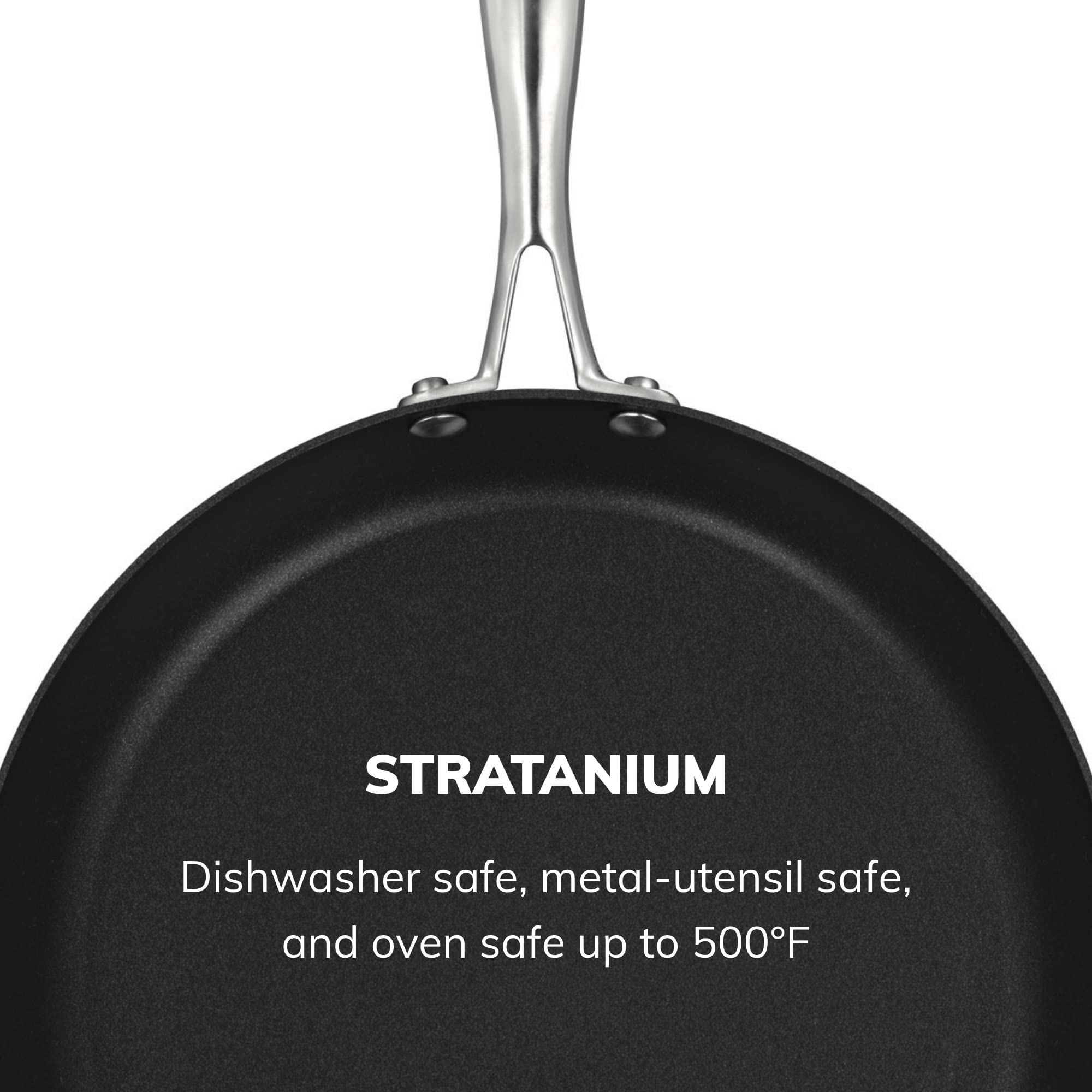 SCANPAN Professional 10.25 Inch Nonstick Frying Pan - Premium Danish Cookware - Oven, Dishwasher & Metal Utensil Safe - Perfect for Sautéing, Frying & Baking - Ideal for Home Chefs & Professional Kitchens