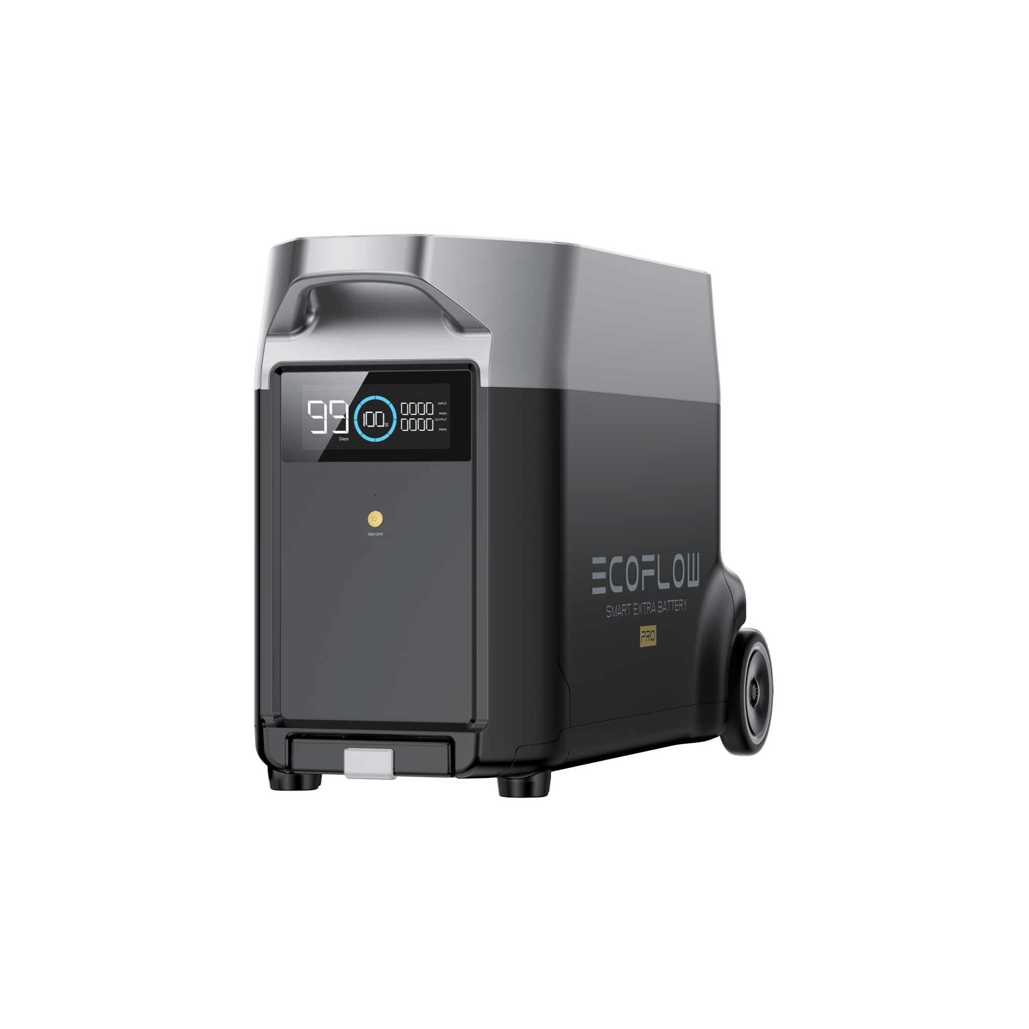 EcoFlow DELTA Pro Smart Extra Battery - 3000Wh Portable Power Station for Home Backup, Camping & Outdoor Adventures - Solar Generator Compatible with DELTA Pro for Emergency Power & Off-Grid Living