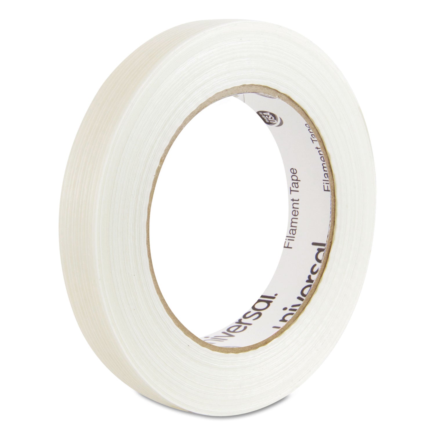 120# Utility Grade Filament Tape, 3 Core, 18mm x 54.8m, Clear - Heavy-Duty Packing, Shipping & Industrial Use