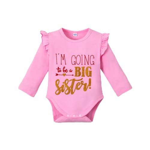 Pink I'm Going to Be Big Sister
