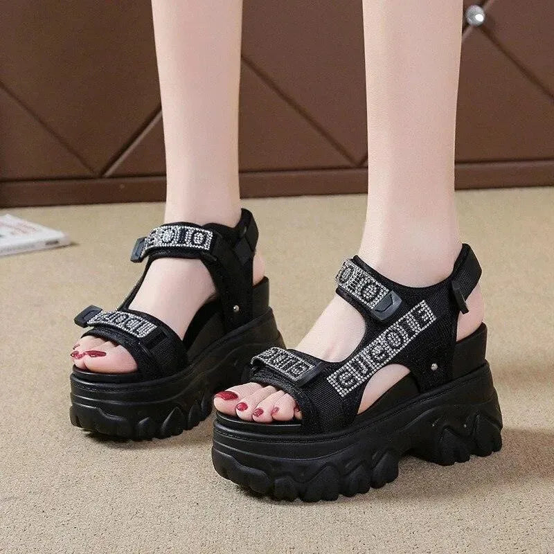 Stylish Open Toe Wedge Sandals for Women - Comfortable Summer Wedge Heels with Arch Support | Perfect for Beach, Wedding & Casual Outfits
