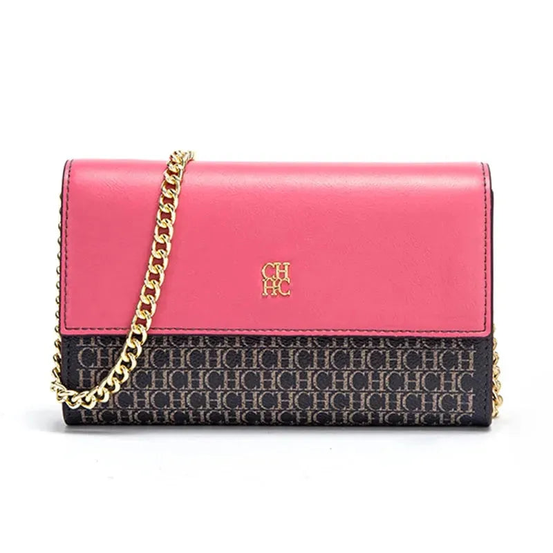 Stylish Women's Chain Strap Clutch Bag - Elegant Evening Purse for Parties, Weddings & Special Occasions