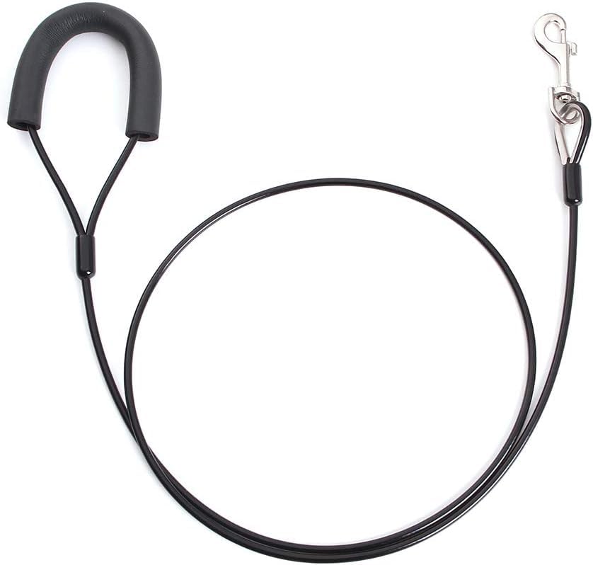PSK PET MART 5ft Durable PVC Retractable Dog Leash with Steel Wire Rope & Swivel Snap Hook - Long Walking Leash for Medium to Large Dogs, Perfect for Outdoor Adventures, Hiking, and Daily Walks