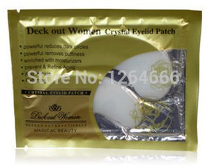 5-Pack Crystal Collagen Eye Masks for Women – Anti-Wrinkle & Dark Circle Treatment – Reusable Eyelid Patches for Face Care – Perfect for Spa Nights & Morning Skincare Routine