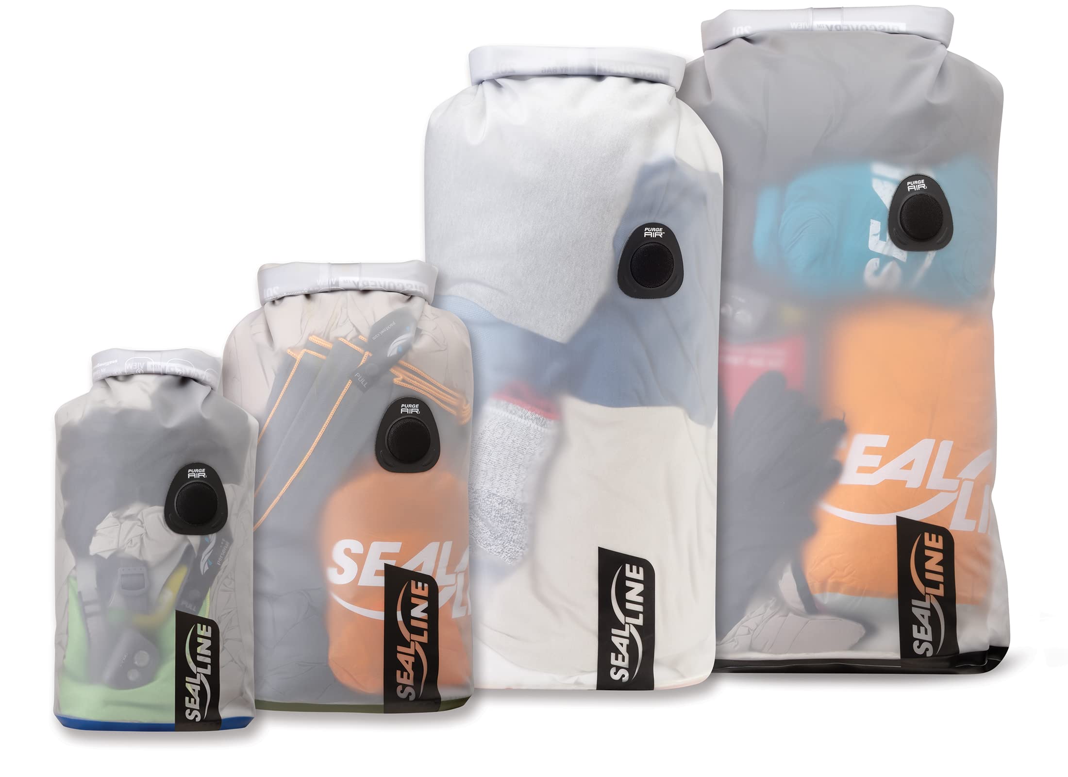 SealLine Discovery View Dry Bag - Waterproof Dry Sack for Kayaking, Camping, Hiking & Outdoor Adventures - Keep Gear Dry in Any Weather